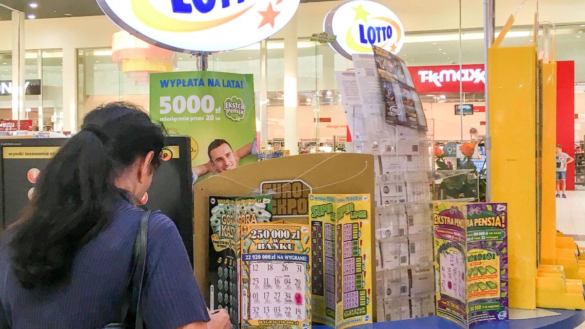 Punkt Lotto. Zdjęcie ilustracyjne