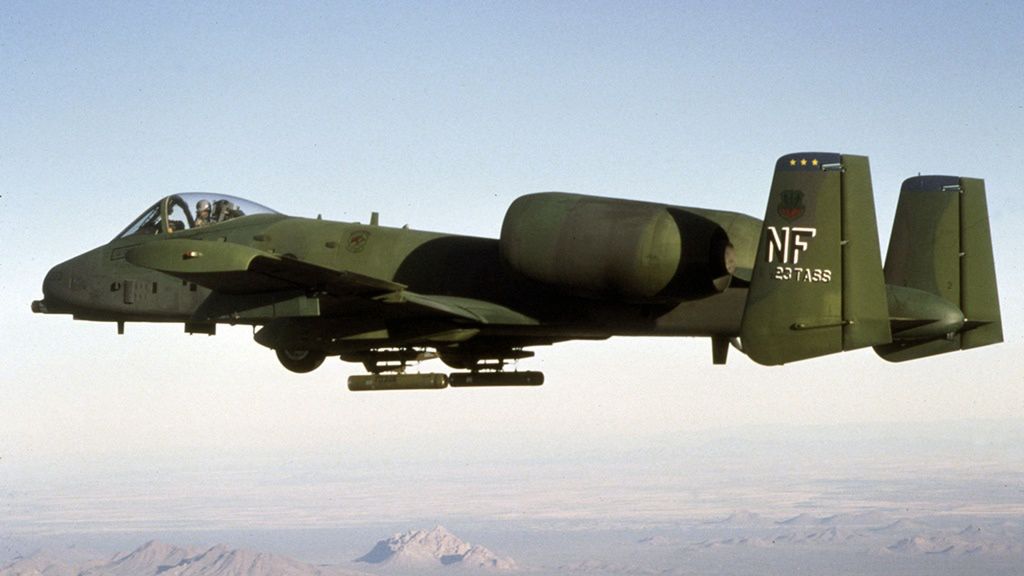A-10, 1975. (U.S. Air Force photo)