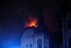 Pożar hotelu w Ostrowie Wielkopolskim. Dwie osoby w szpitalu