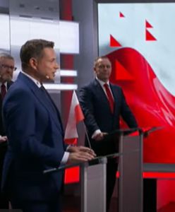 Zandberg zaczął debatę. Od razu zaatakował Trzaskowskiego
