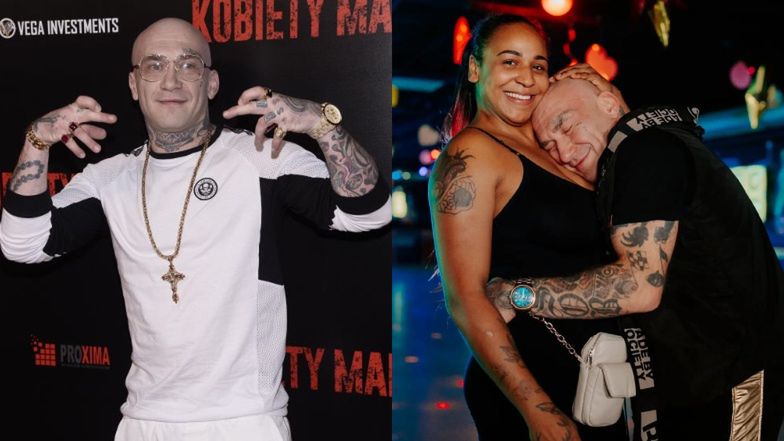 Raper Sobota celebruje miłość z żoną