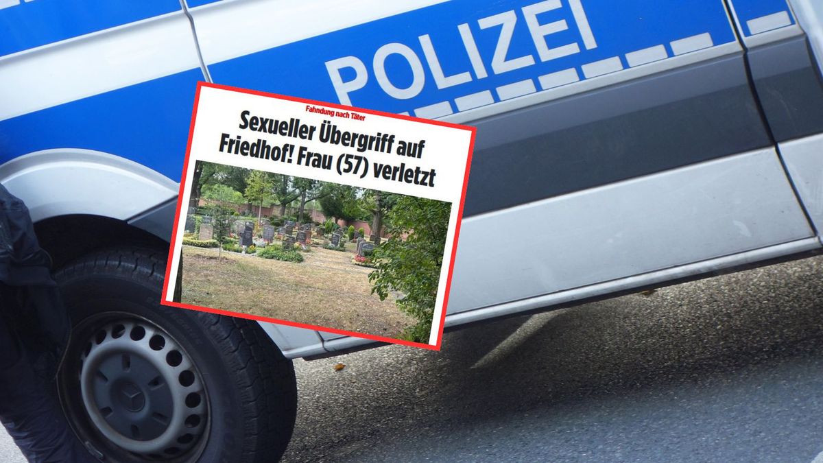 Atak na cmentarzu w Niemczech. Szukają mężczyzny