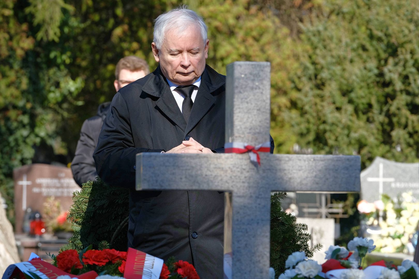 10. rocznica katastrofy smoleńskiej. Rzeczniczka PiS wydała oświadczenie ws. Jarosława Kaczyńskiego