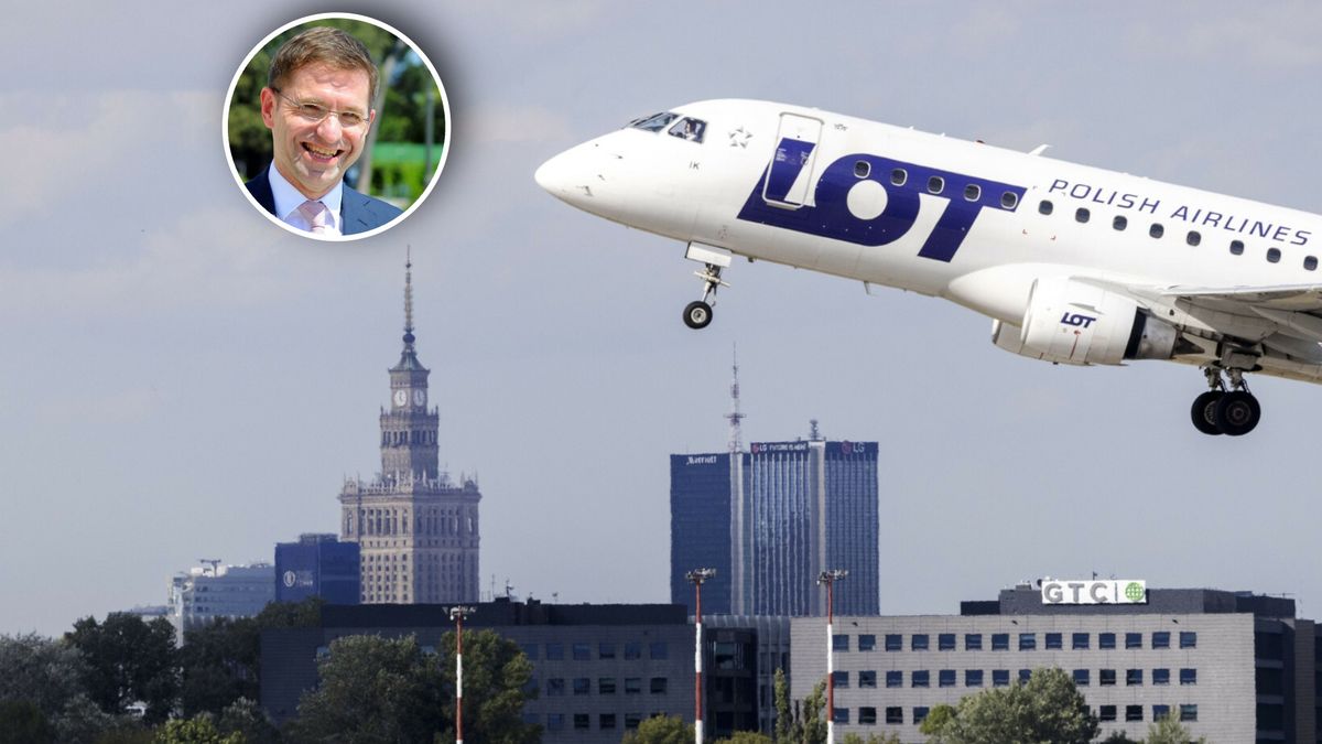 Michał Fijoł, prezes Polskich Linii Lotniczych LOT