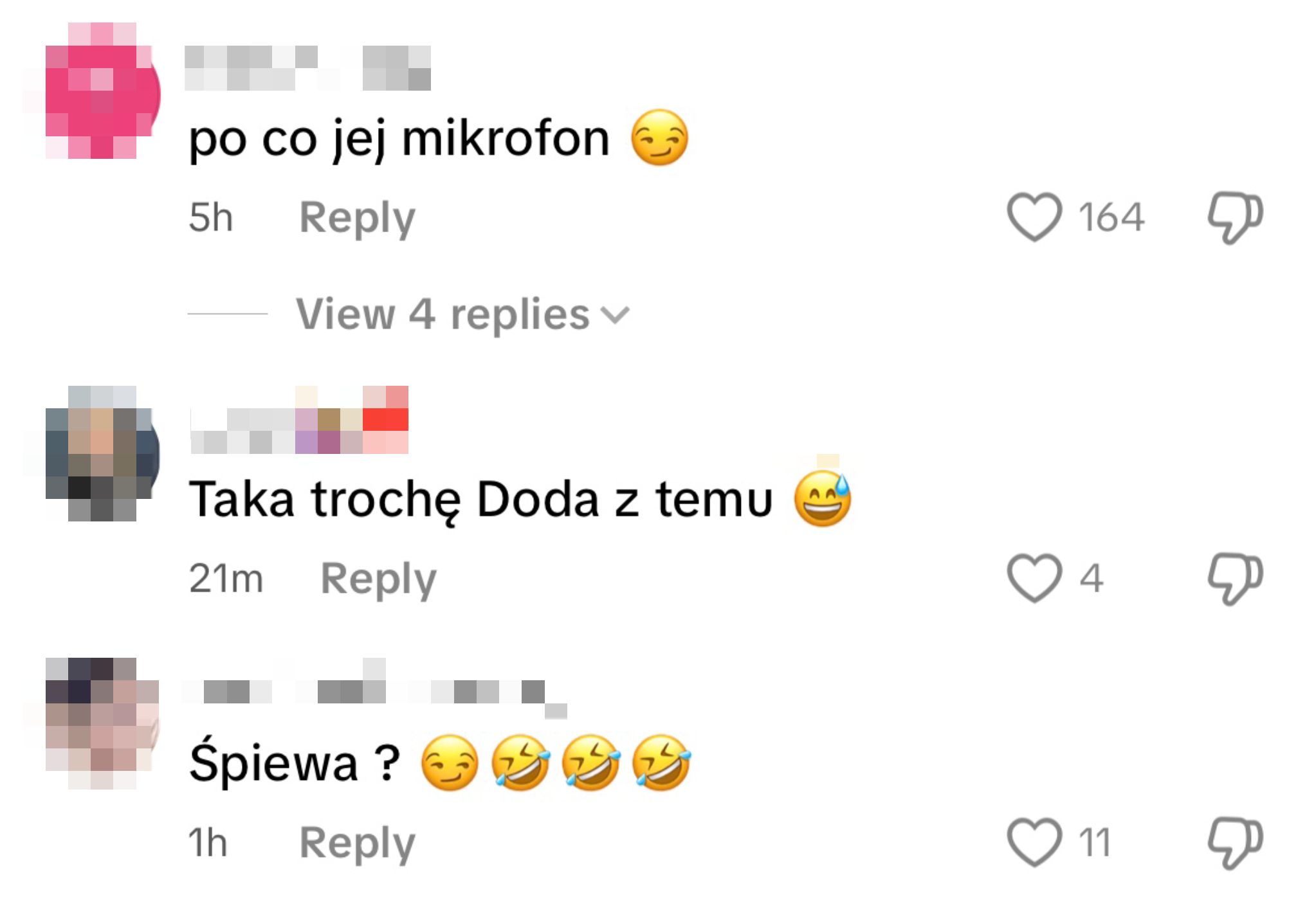 Komentarze po koncercie Wersow