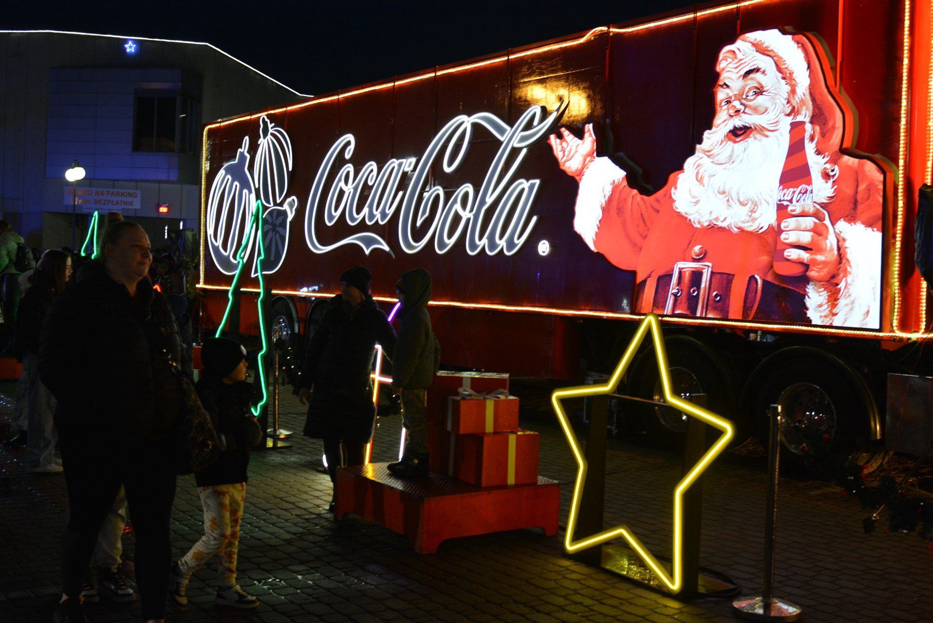 Ciężarówka Coca Coli w 2025 r. odwiedzi Ełk