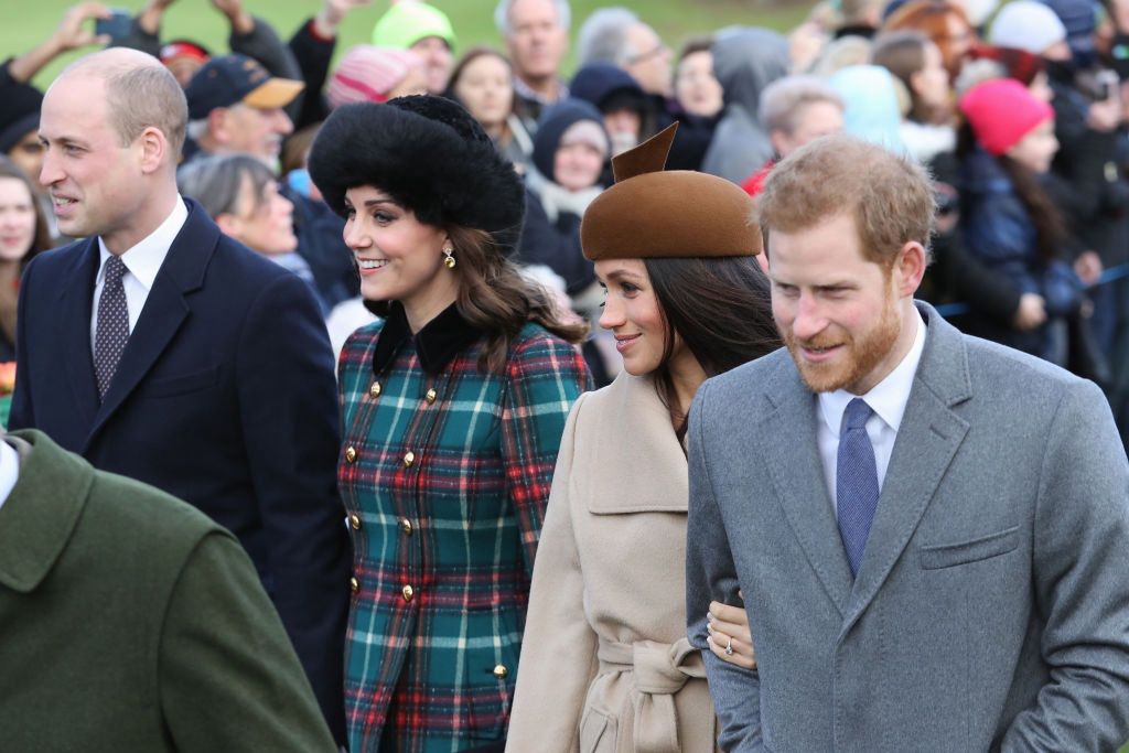 Meghan Markle i Kate Middleton w 2017 roku