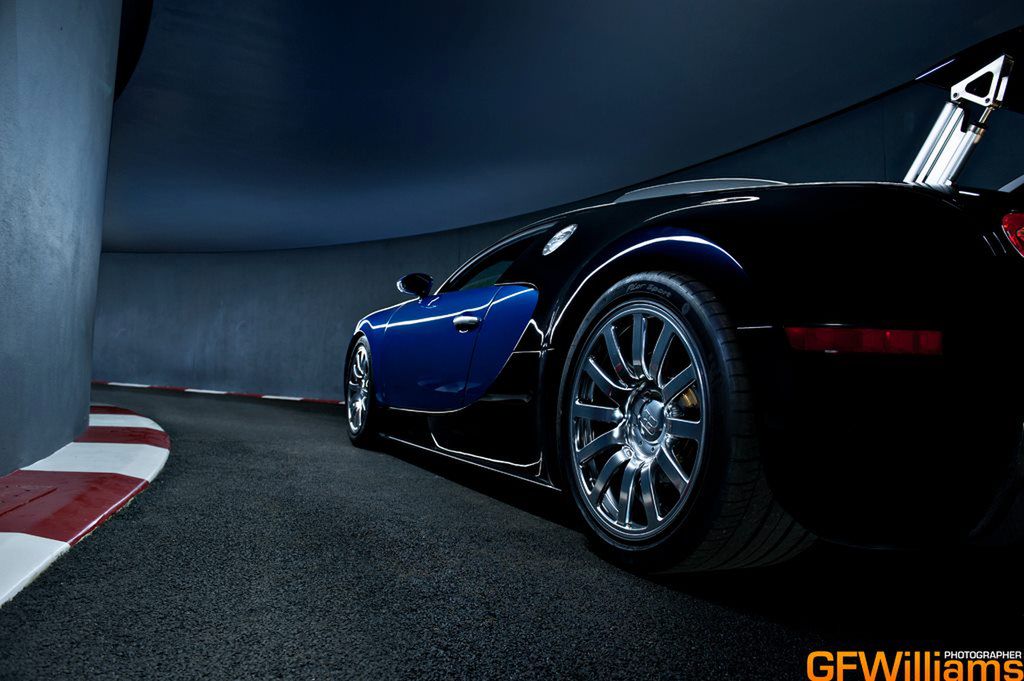 Bugatti Veyron statycznie (fot. GFWilliams.net Photography)