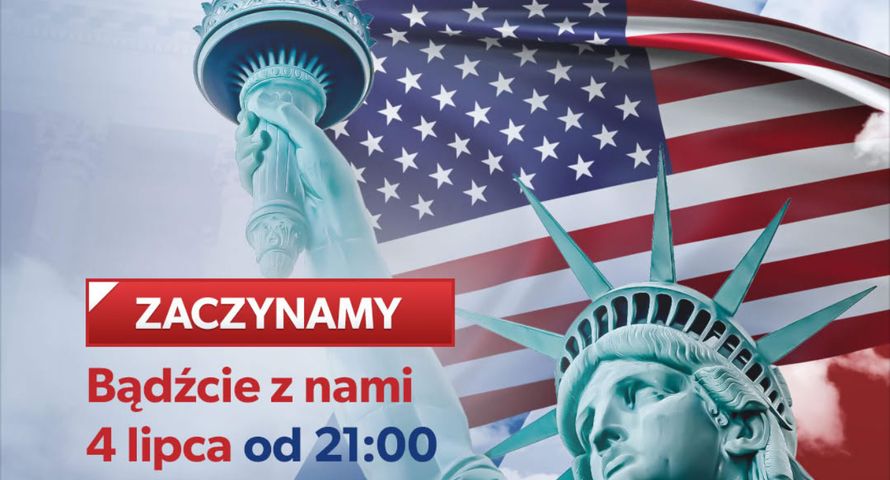 Newsmax Polska wystartuje 4 lipca. Na początek specjalne wydanie na 250-lecie USA