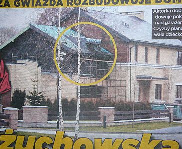 Kożuchowska rozbudowuje dom