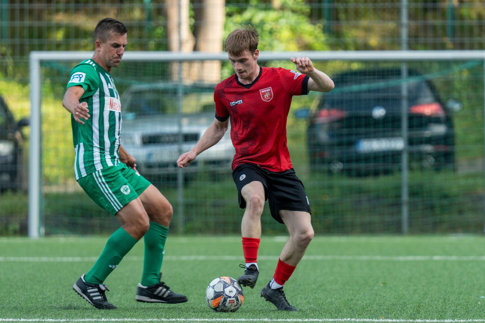Tylko Lechia Gdańsk na bocznym boisku przy Traugutta pokonała 7:1 Wikęd II Luzino, pieczętując awans do klasy okręgowej (29.06.2025)
