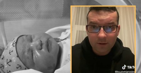 Ojciec ochrzcił umierającego synka. Ksiądz jednoznacznie to skomentował