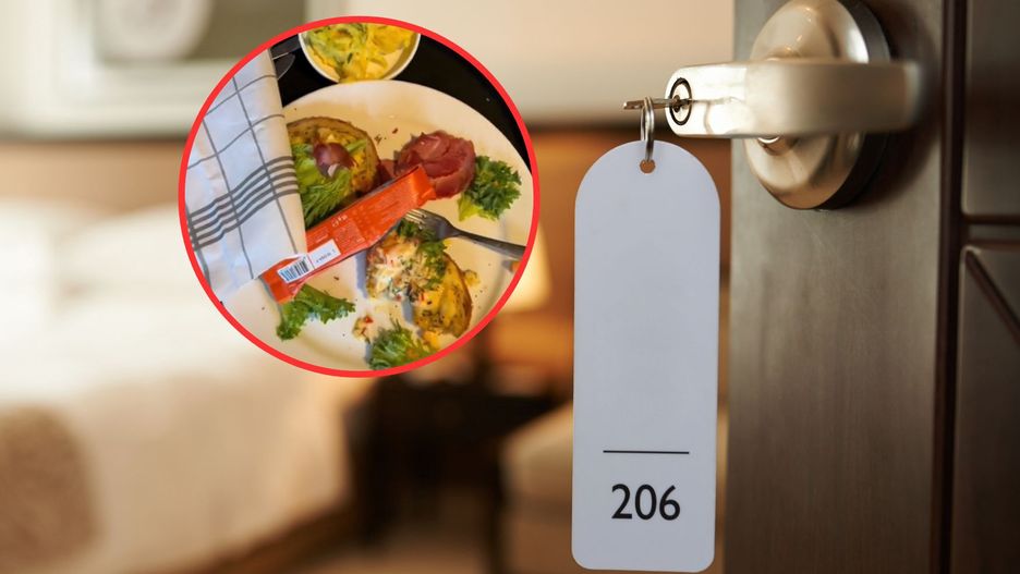 Pokazał, co zostawiają po sobie goście w hotelu