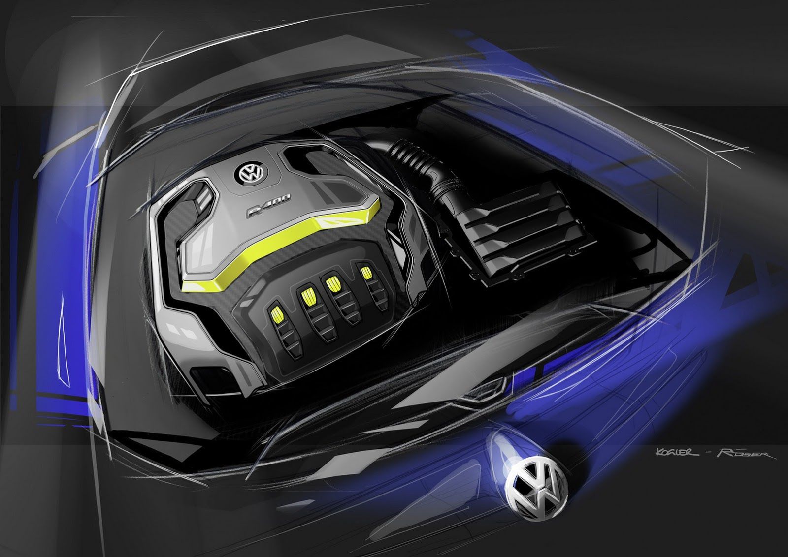 Volkswagen Golf R400