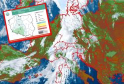 Pogoda. IMGW pokazał zdjęcie satelitarne frontu zbliżającego się do Polski