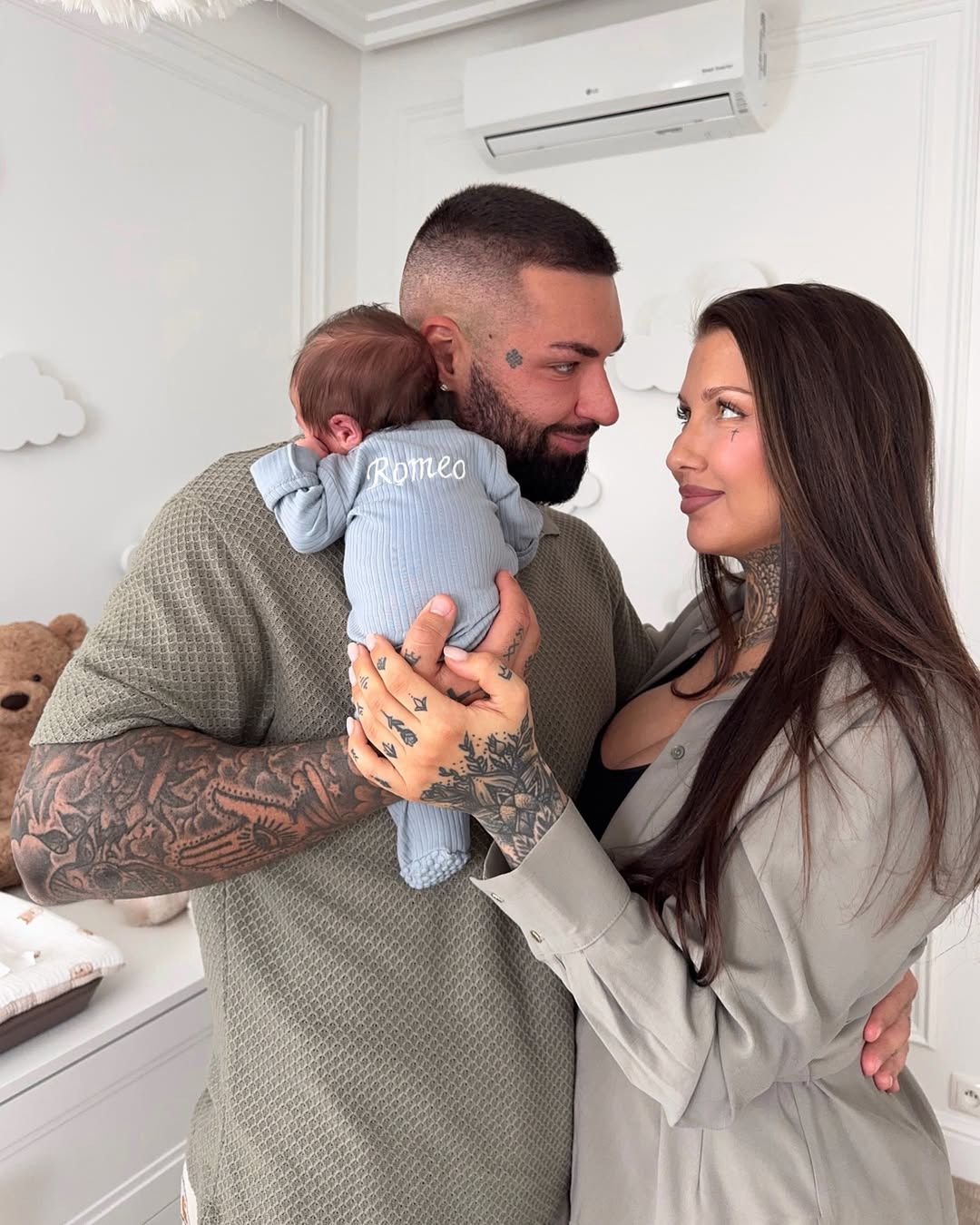 Deynn i Majewski z synem