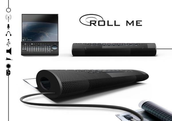 Roll Me - komputer zwijany w rulon 1