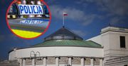 Tajemniczy obiekt w pobliżu Sejmu. Jest komunikat