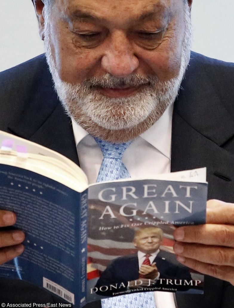 Carlos Slim chce negocjować z USA. "Donald Trump nie jest Terminatorem"