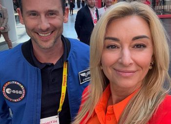"Jestem bardzo dumna". Martyna Wojciechowska komentuje lot Sławosza