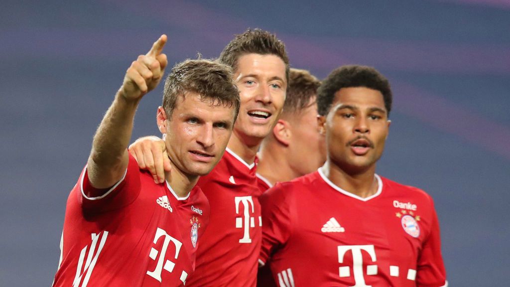 Zdjęcie okładkowe artykułu: Getty Images / M. Donato / Na zdjęciu: piłkarze Bayernu Monachium