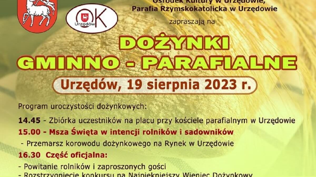 Dożynki w Urzędowie 2023