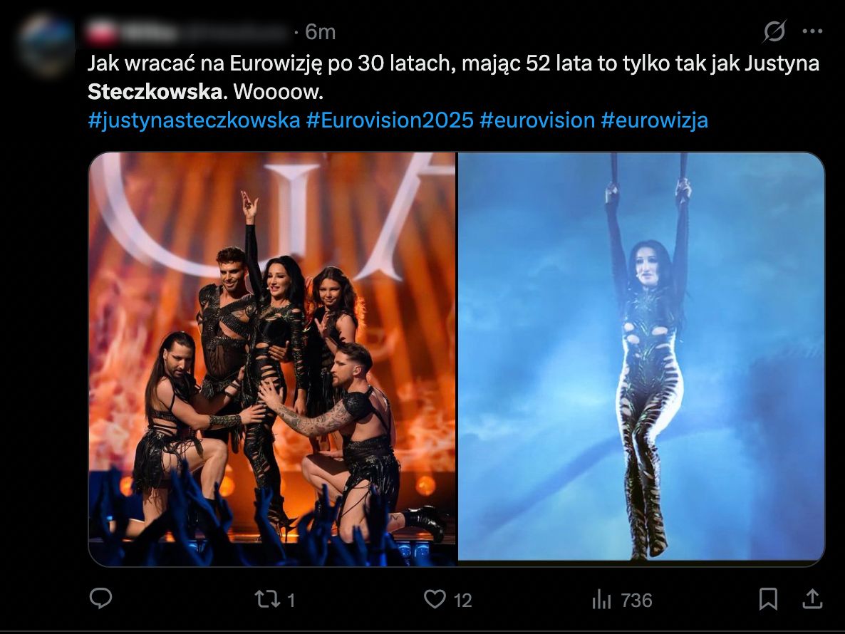 Justyna Steczkowska zachwyciła internautów