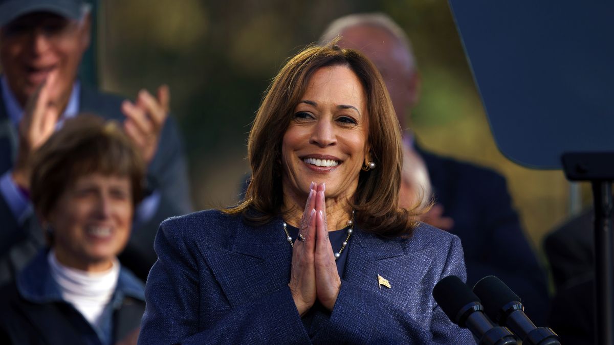 PAP/EPA / PAP/EPA/WILL OLIVER / Na zdjęciu: Kamala Harris