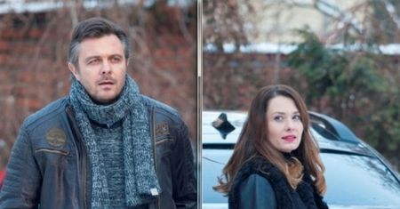 "Przyjaciółki", odcinek 4 sezon 7, 24.03.2016: Marek Bukowski i Anita Sokołowska utknęli w zaspie