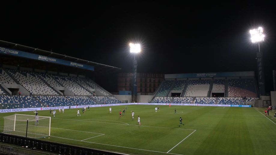 Mecze we Włoszech będą rozgrywane bez kibiców do 2021 roku stadion US Sassuolo