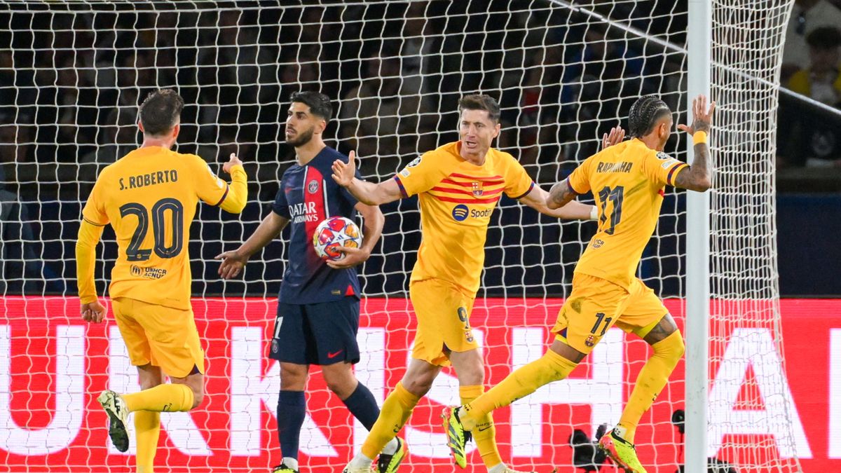 Zdjęcie okładkowe artykułu: Getty Images /  / Na zdjęciu: radość piłkarzy FC Barcelony