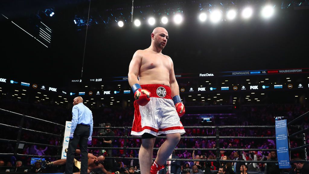 Getty Images / Al Bello / Na zdjęciu: Adam Kownacki