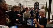Bankiet po spotkaniu z Rafałem Olbińskim w Teatrze Żeromskiego w Kielcach