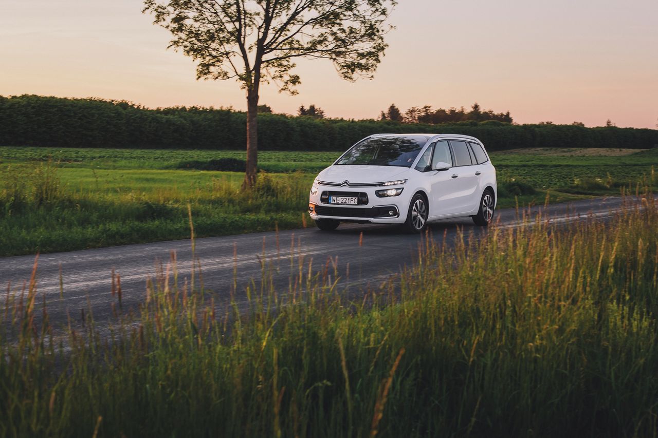 Grand C4 Picasso dobrze prezentuje się z przodu