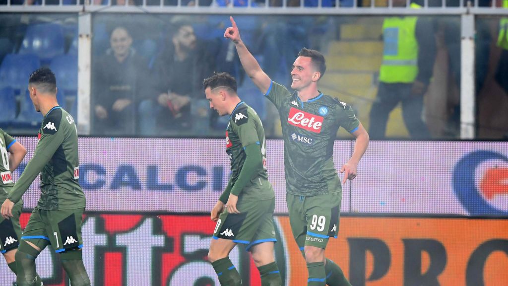 Getty Images / SSC NAPOLI/SSC NAPOLI  / Na zdjęciu: Arkadiusz Milik