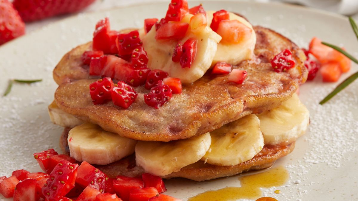 Placki z kaszy jaglanej świetnie sprawdzą się na śniadanie