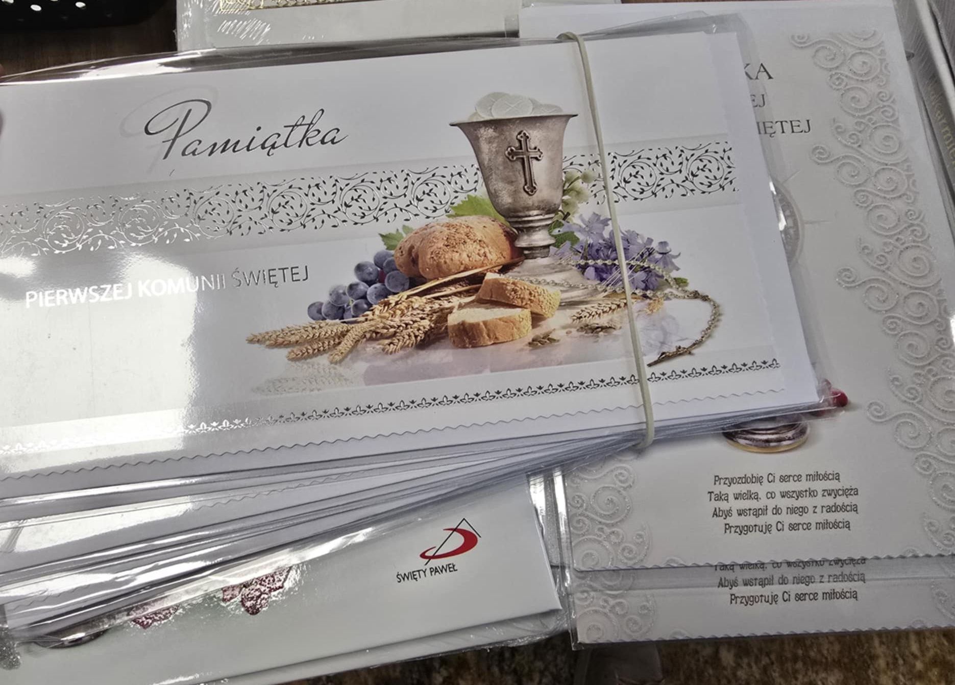 Pamiątka Pierwszej Komunii Świętej