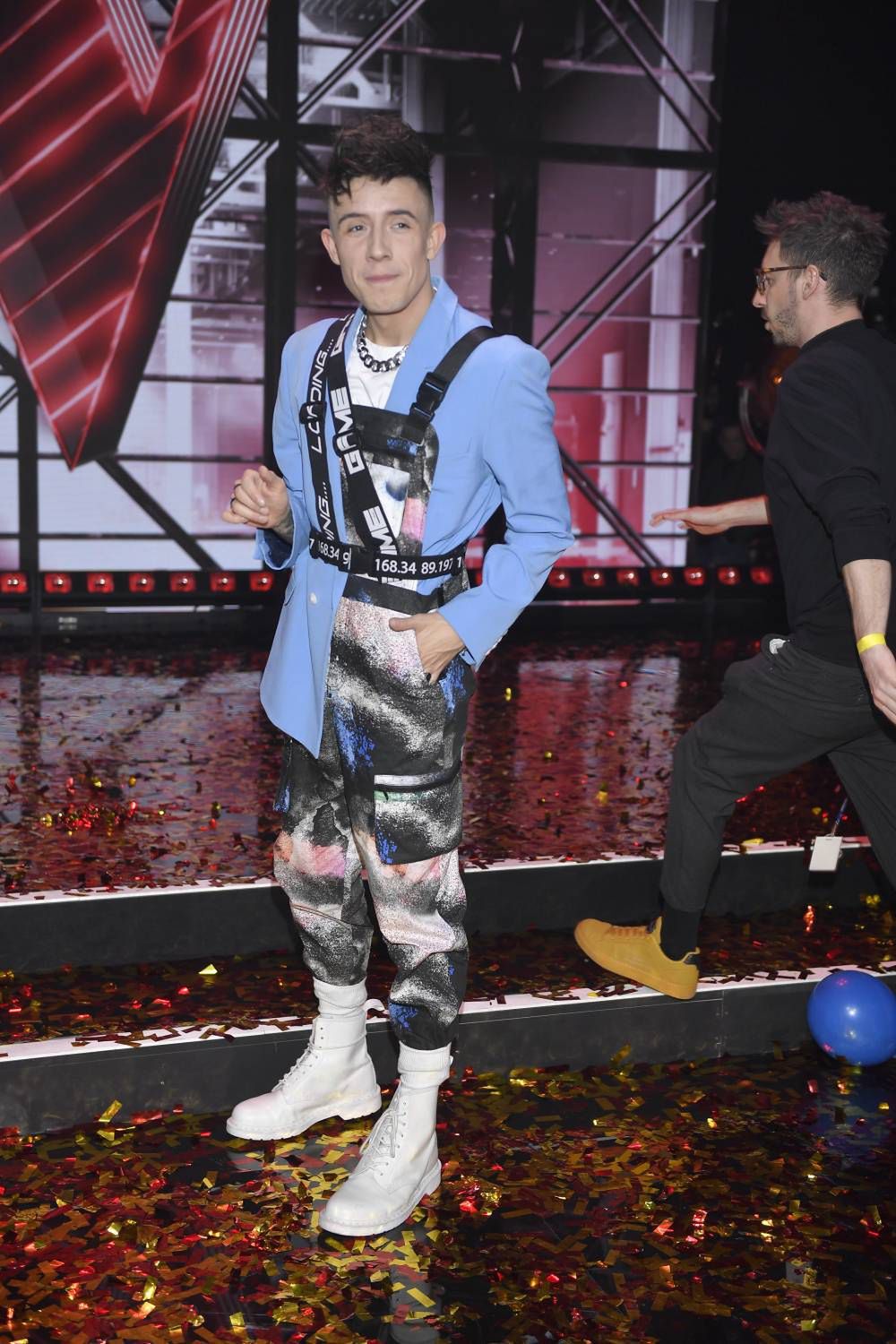 Dawid Kwiatkowski na Finale The Voice Kids 3