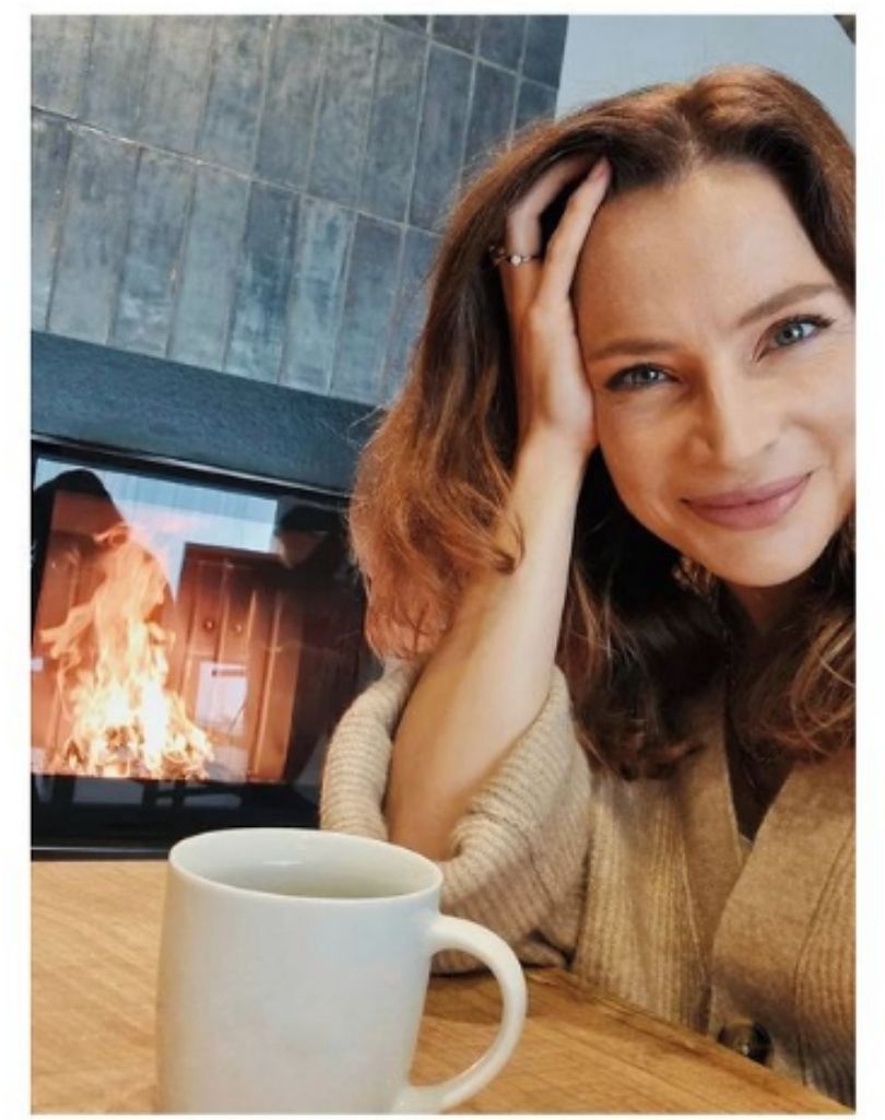 Anna Dereszowska prezentuje wnętrza domu na Mazurach