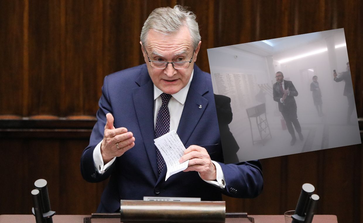 Gliński komentuje skandaliczne zachowanie Brauna