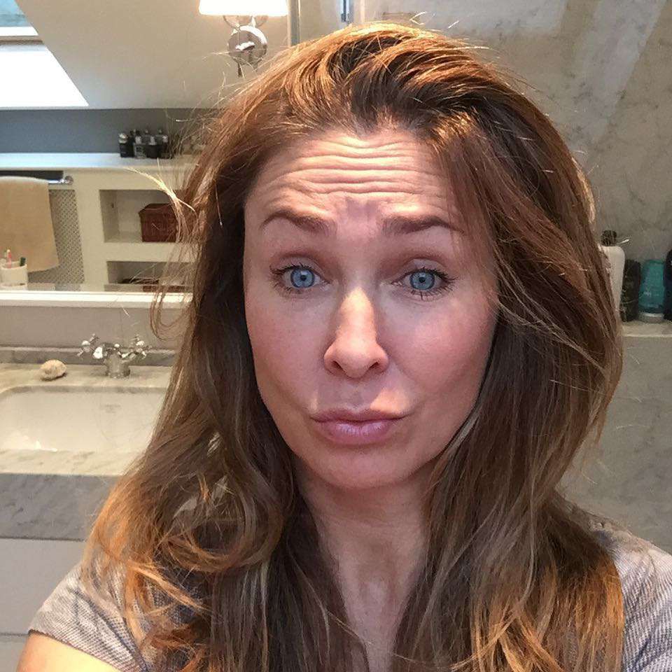 Dorota Naruszewicz bez makijażu