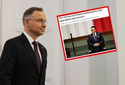 Przełomowy dzień w Polsce. Światowe media jednoznacznie o decyzji Dudy