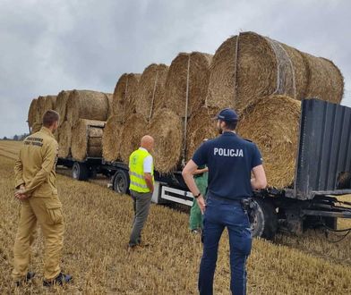 Policja odwiedza rolników. Ostatnie żniwa były fatalne w skutkach