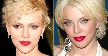 Scarlett Johansson jako Courtney Love!