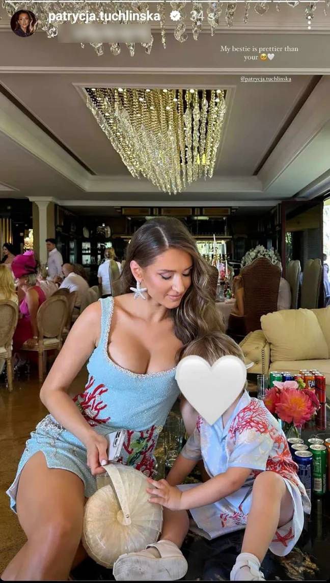 Tak Patrycja Tuchlińska celebrowała urodziny córki Józefa Wojciechowskiego