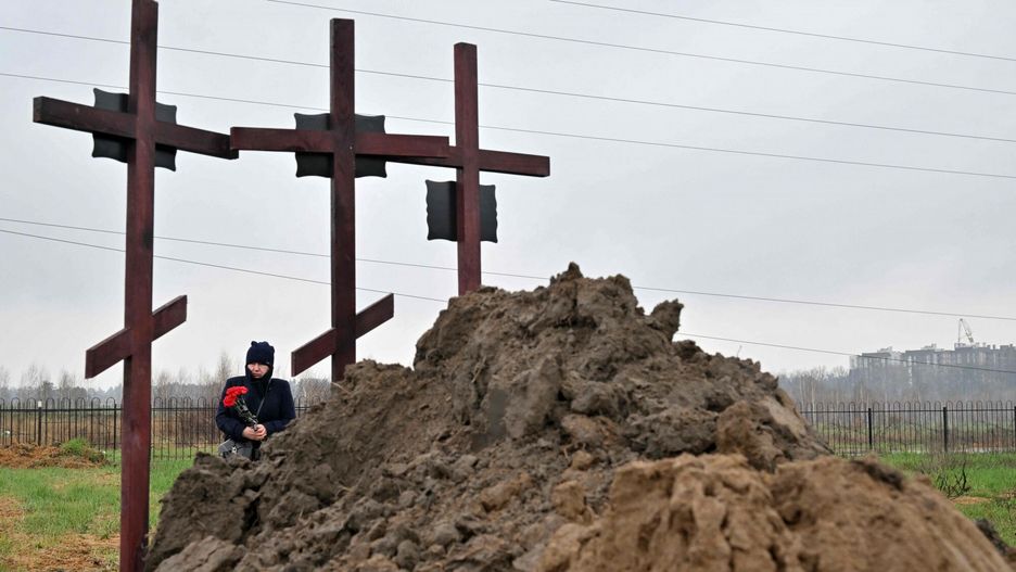 Wojna w Ukrainie - masakra cywilów w Buczy