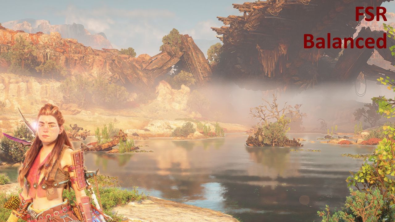 Horizon: Forbidden West na PC - QHD - upscaling FSR B