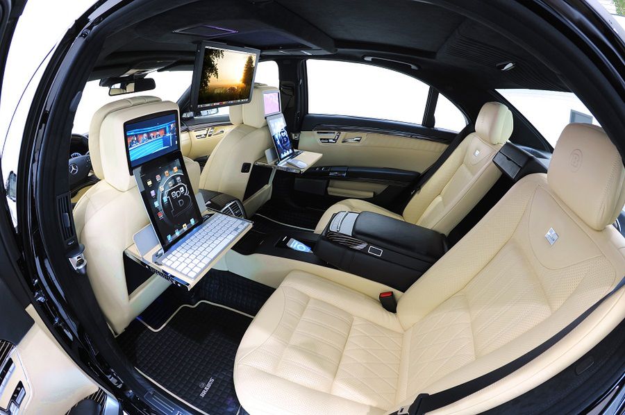 Wnętrze S Klasy Brabus iBusiness