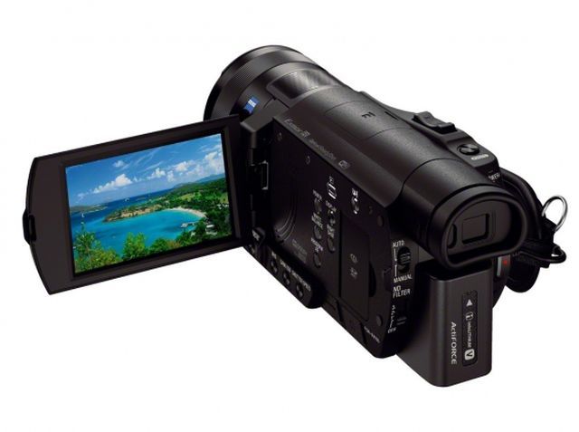 sony ax100e 