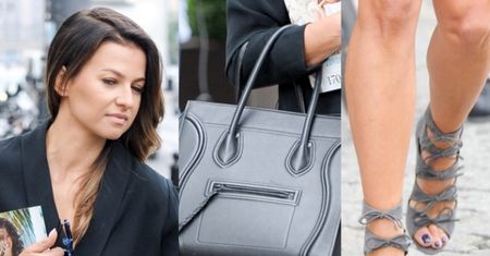 Lewandowska "naprawia wizerunek WAG's" z torebką za 12 tysięcy złotych (ZDJĘCIA)